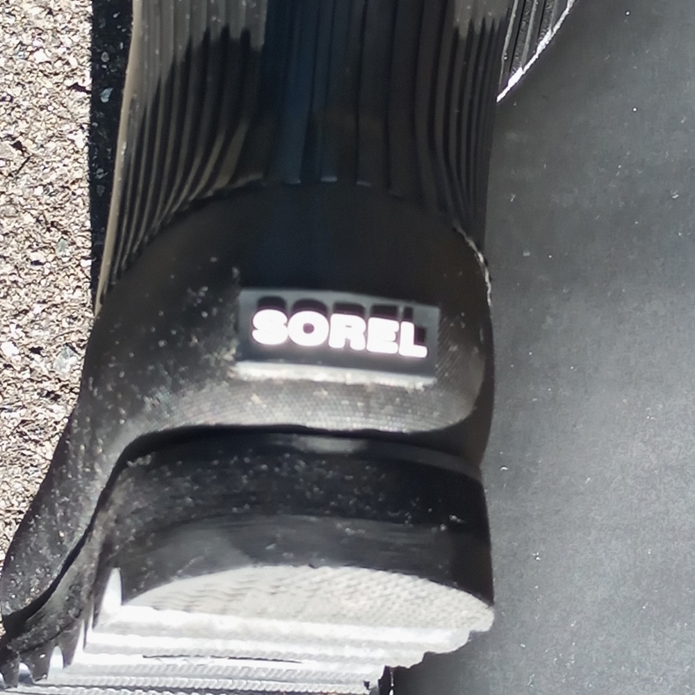 Sorel Joan Wedge Tall Waterproof (low heel) Rain Boots (pre-loved) - Picture 3 of 16